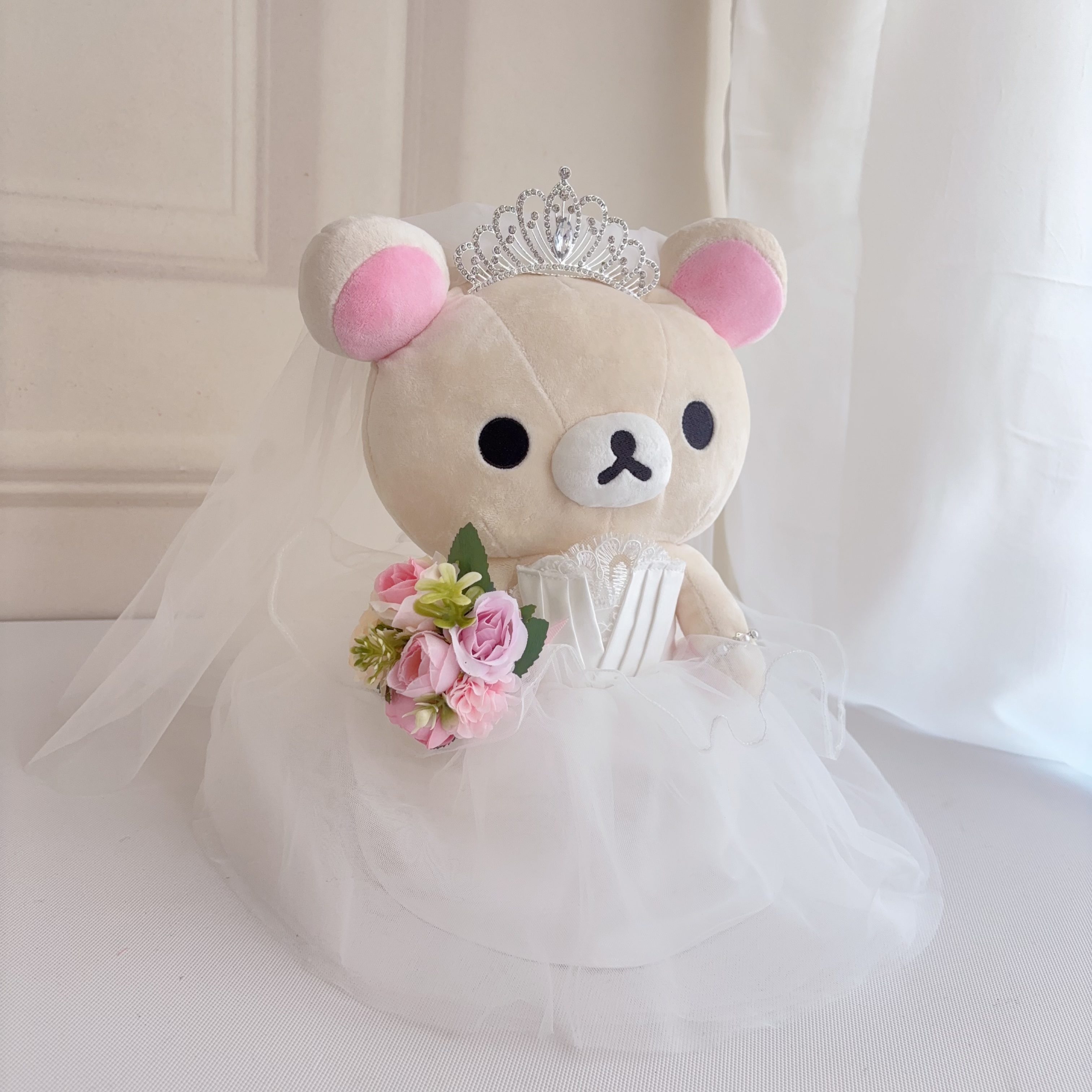 (非現貨)鬆弛熊結婚公仔