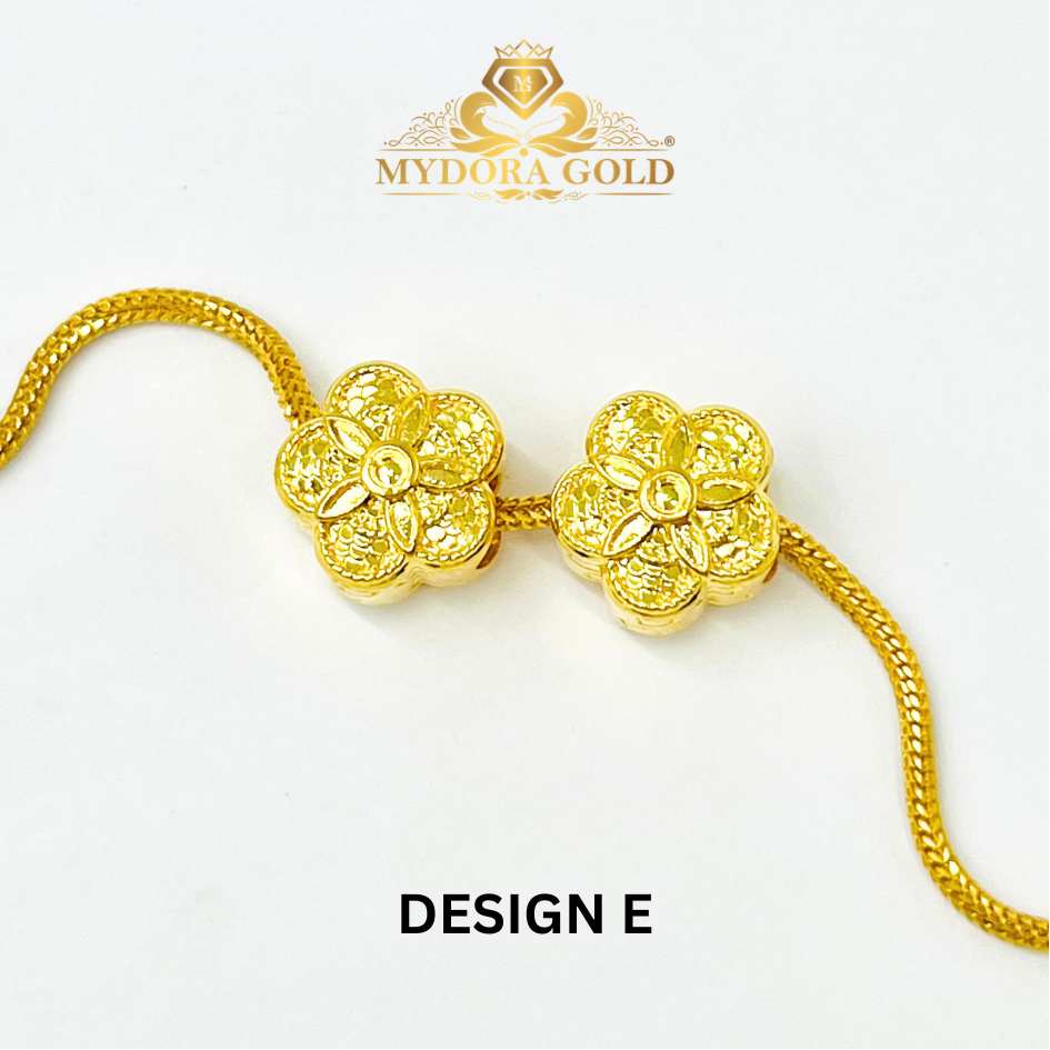 MYDORA Bead Blossom Full Gold Series (5G) | EMAS 916/22k
