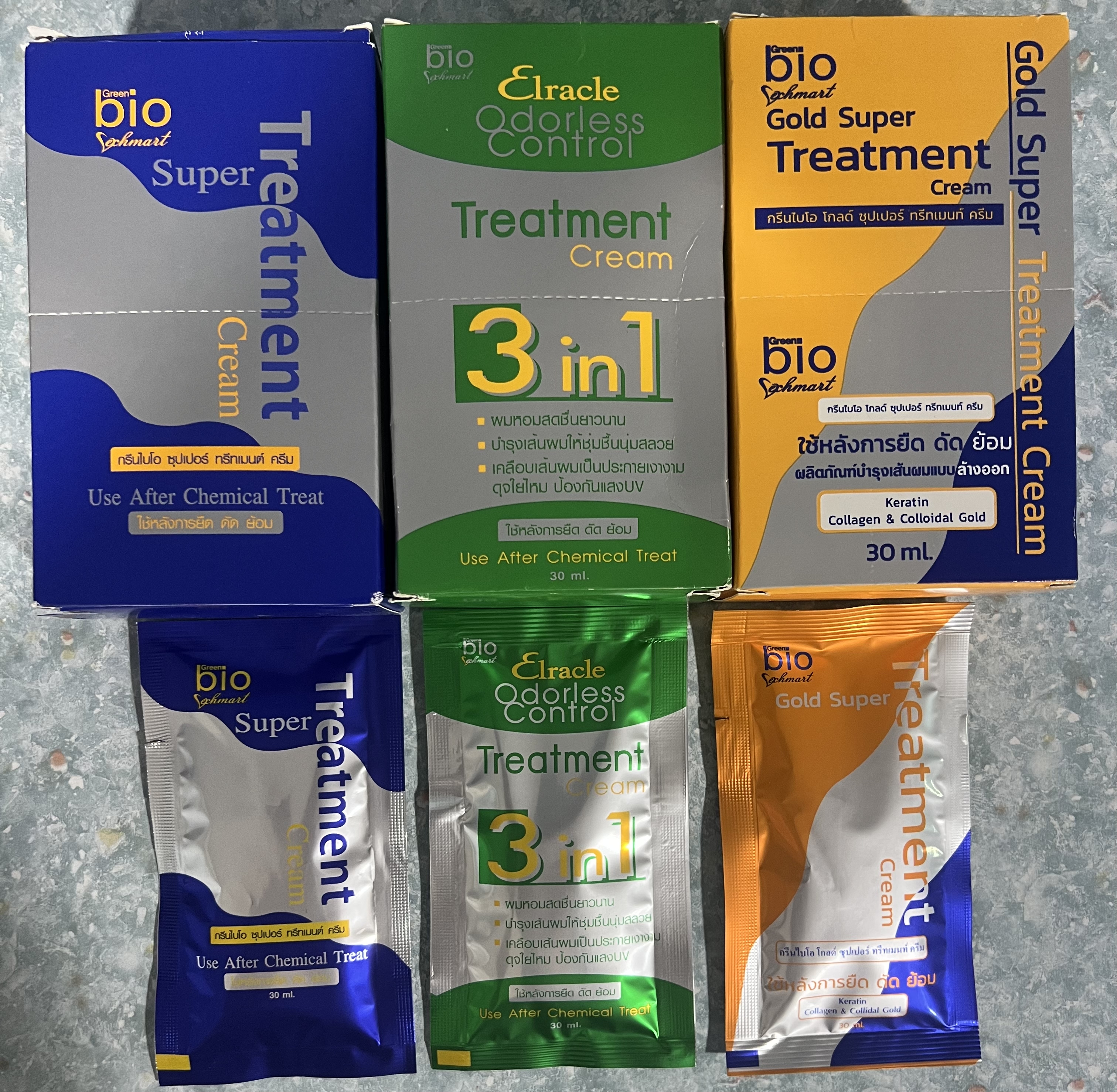 💟現貨💟🇹🇭泰國Salon 級專業 Bio Super Treatment 修護焗油髮膜系列
