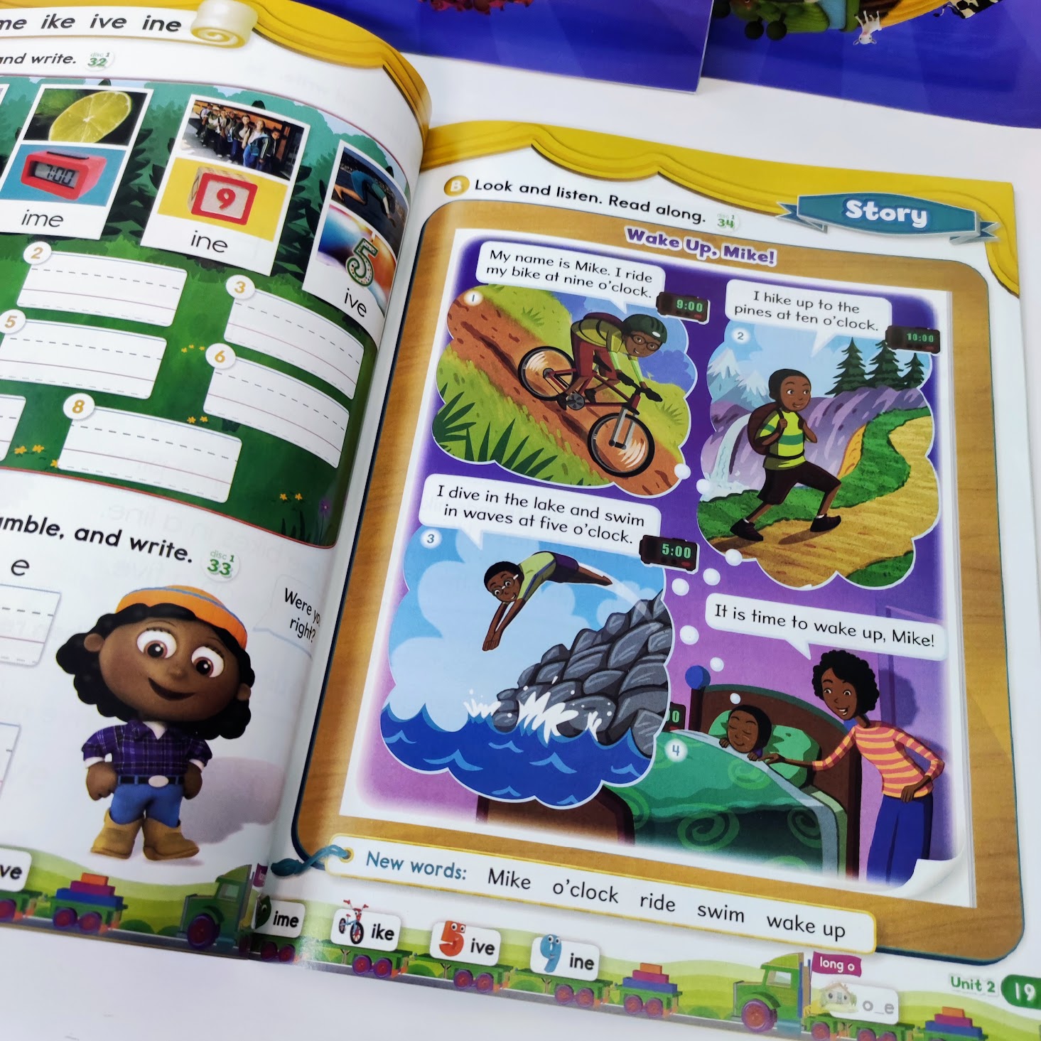 點讀Oxford Phonics World (Level 1-5) 牛津練習本一套10本 自然拼讀phonics字母發音教材  C26