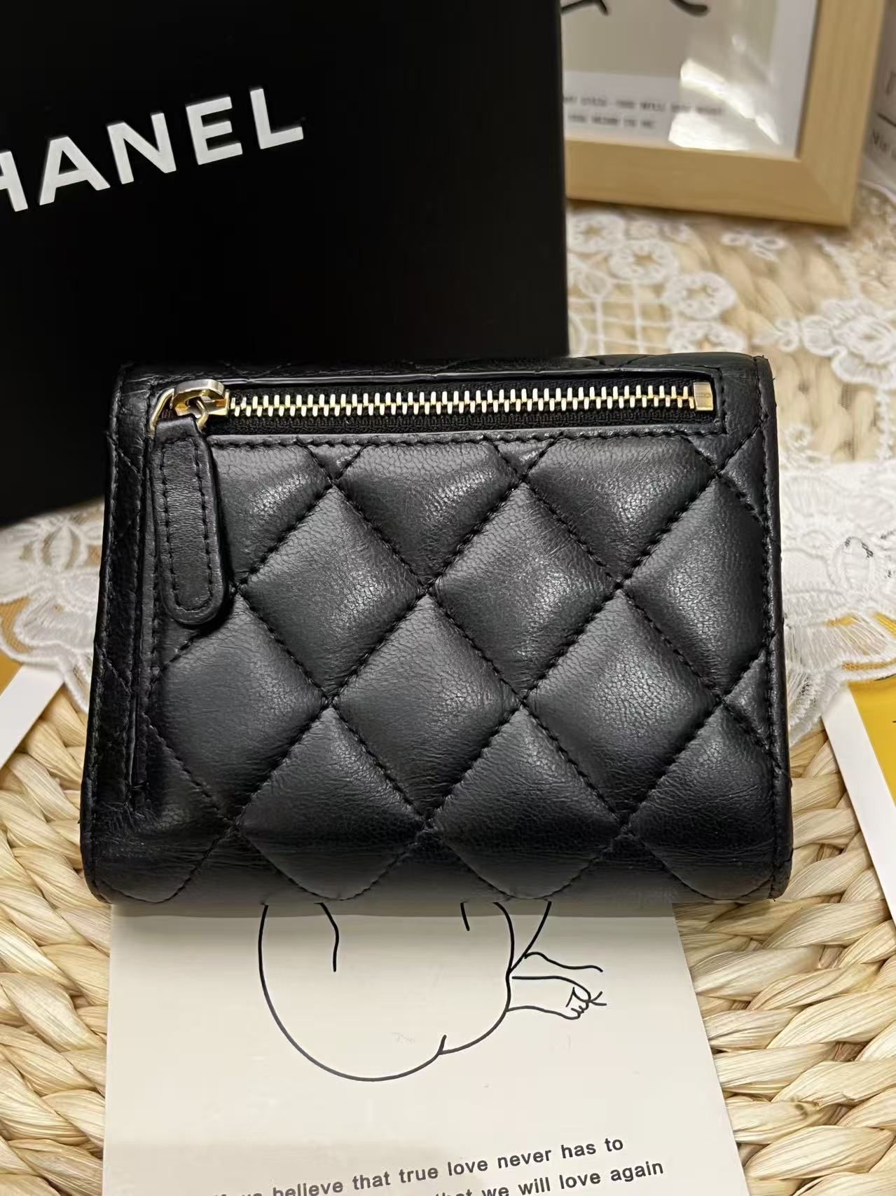 Chanel Classic Small Flap Wallet (Lambskin)
