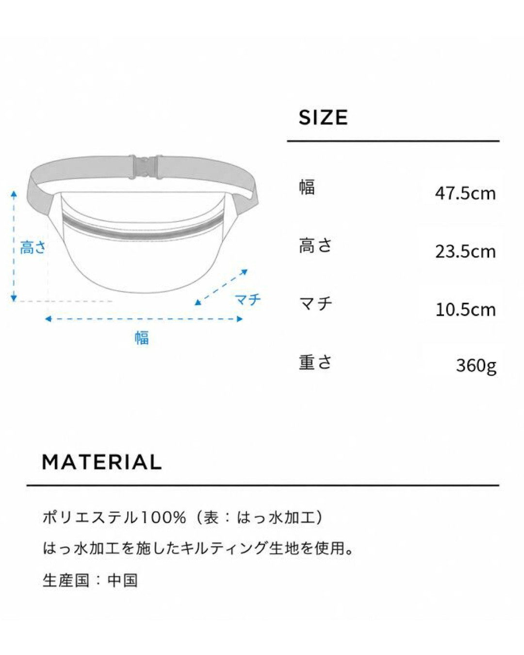 日本代購【 2026新商品 日本直送 KIU 方形夾棉雙口袋 斜孭袋 Square Padded Double Pocket Shoulder Bag 】