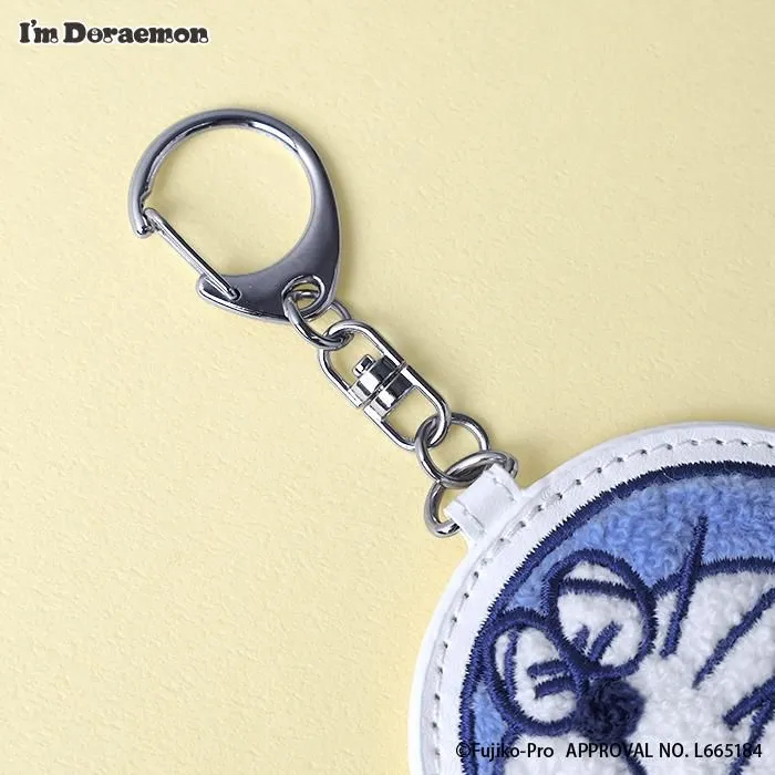 [訂購] 多啦A夢鎖匙扣 毛絨絨 (訓教 / 笑呵呵圖案)