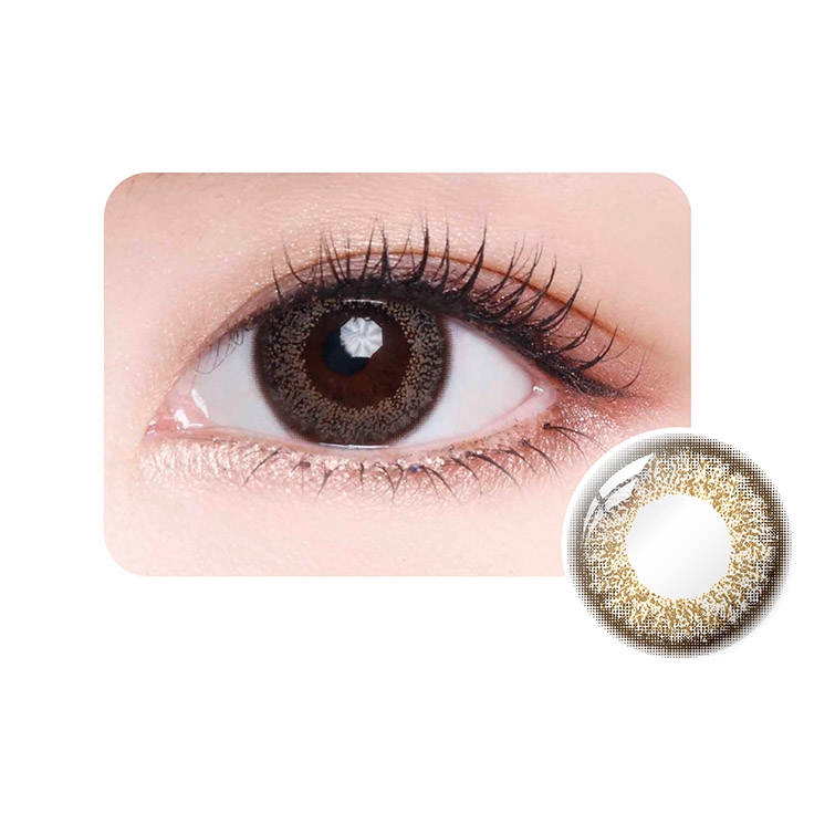 DEESSE 日棄型彩色隱形眼鏡 FLORA ORANGE 10片裝