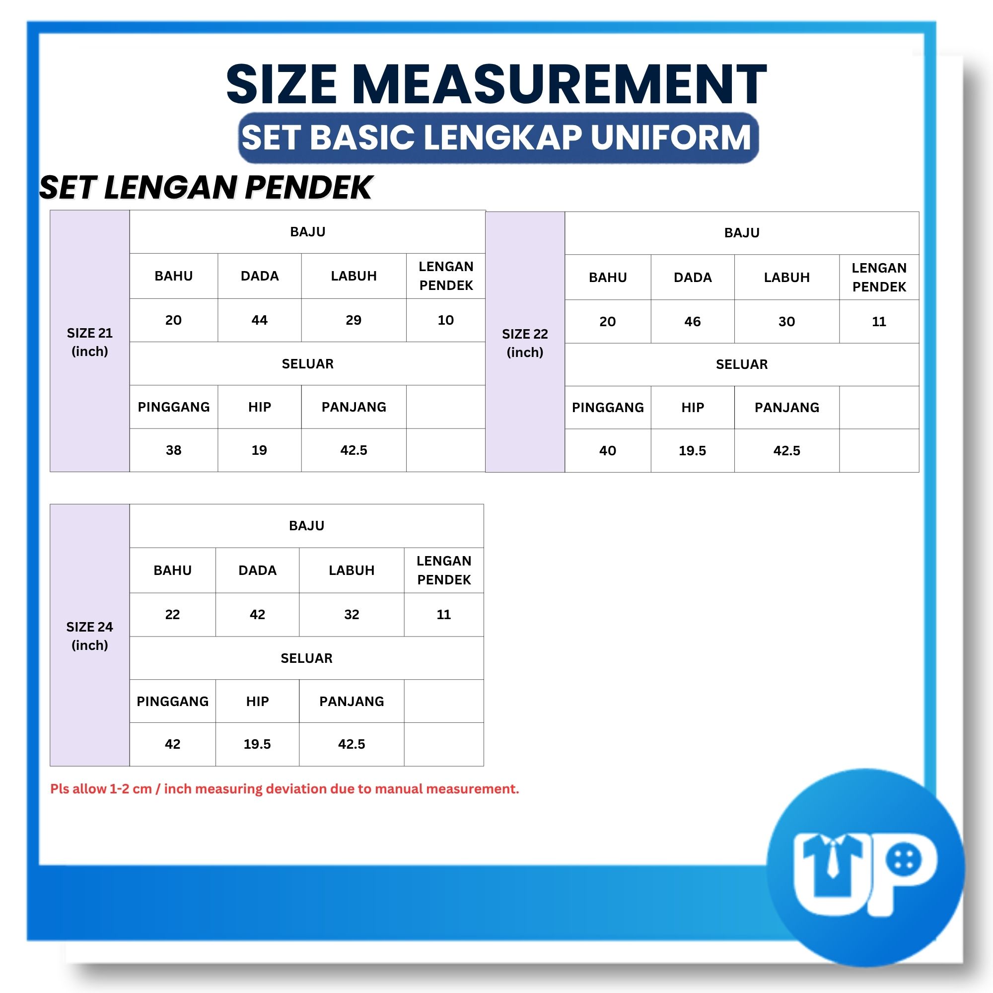 (SET LENGKAP) Kadet JPJ Jabatan Pengangkutan Jalan Pakaian Seragam Uniform Lengakap Sekolah Menengah