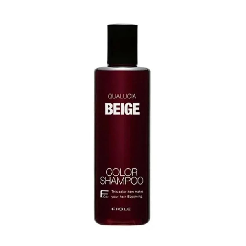 FIOLE QUALUCIA BEIGE COLOR SHAMPOO 米啡色洗髮水 250ML