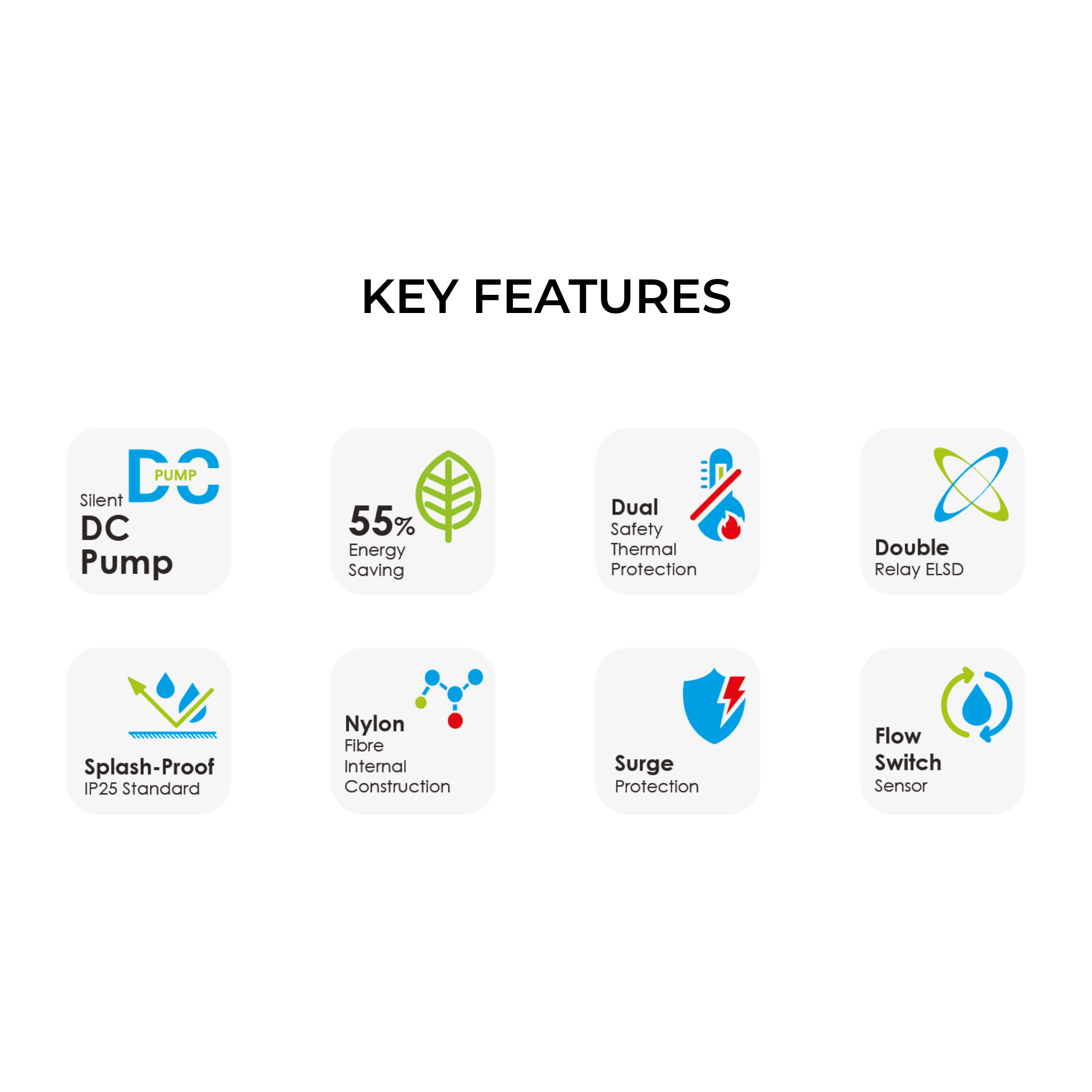 Alpha CX9 Instant Water Heater Rainshower DC Pump (CX9-I)