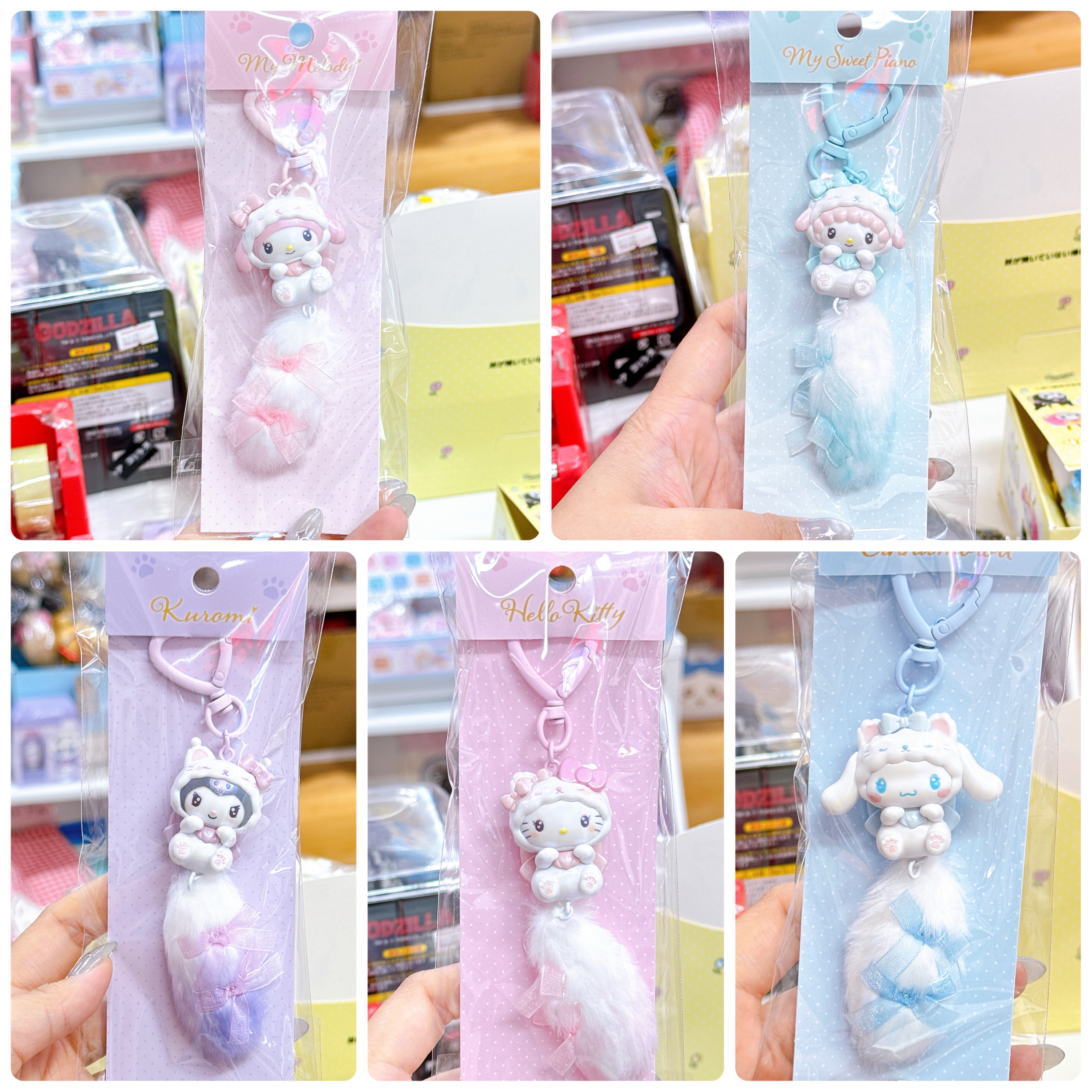 日本直送sanrio 貓貓系列電話繩