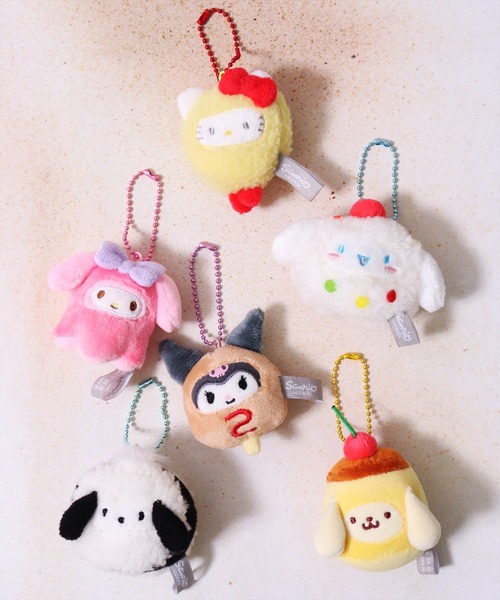 預訂 | 日本版 Sanrio 食物造型公仔掛件