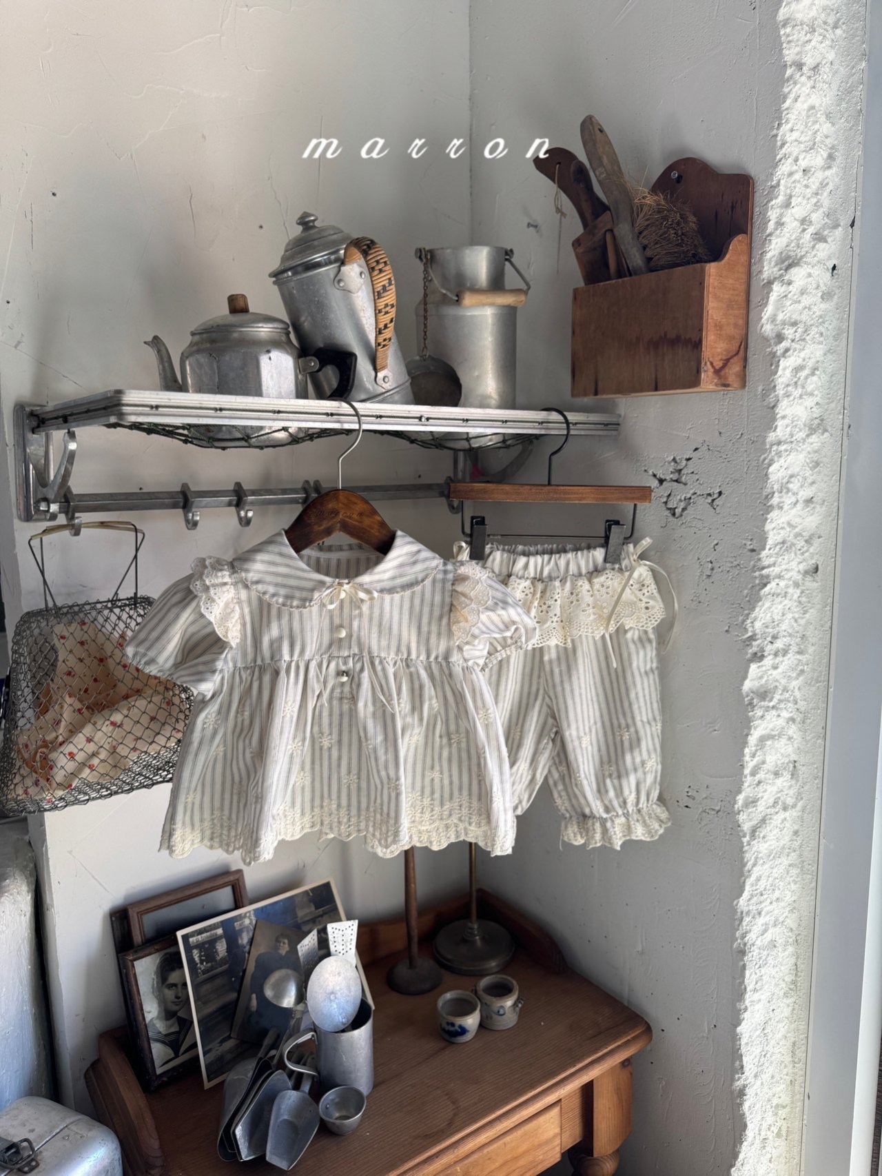 🇰🇷Marron blouse