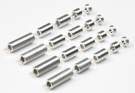ALUMINUM SPACER SET (12/6.7/6/3/1.5mm)