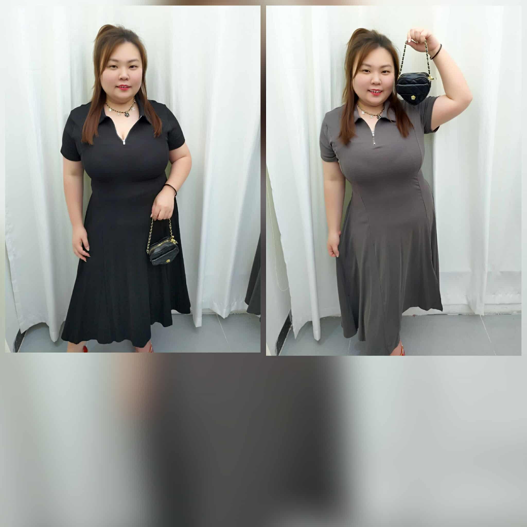 TW#8839 后小性感修身连衣裙