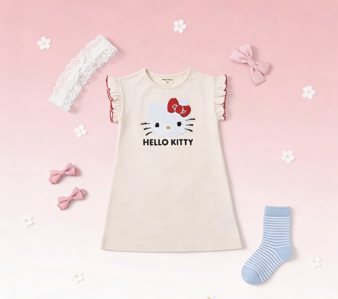 🔸預訂🔸LeLe魔法閃片Sanrio 連身裙（3款）