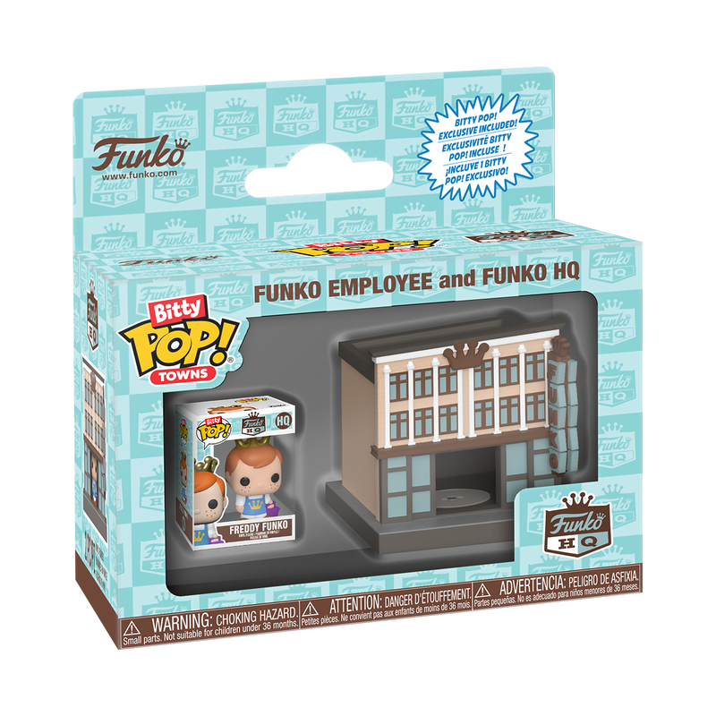 📦訂購 美國代購 Bitty Pop! Towns Funko Employee & Funko HQ Figure 模型