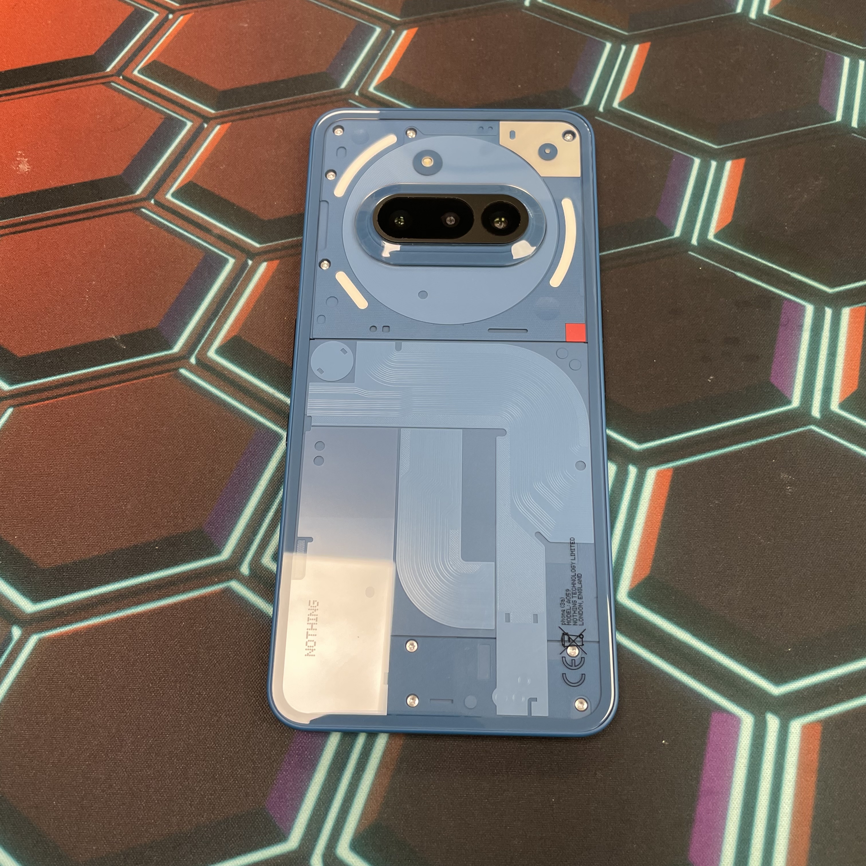 *6817 Nothing Phone (3a) 完美機 12+256GB 藍色 blue