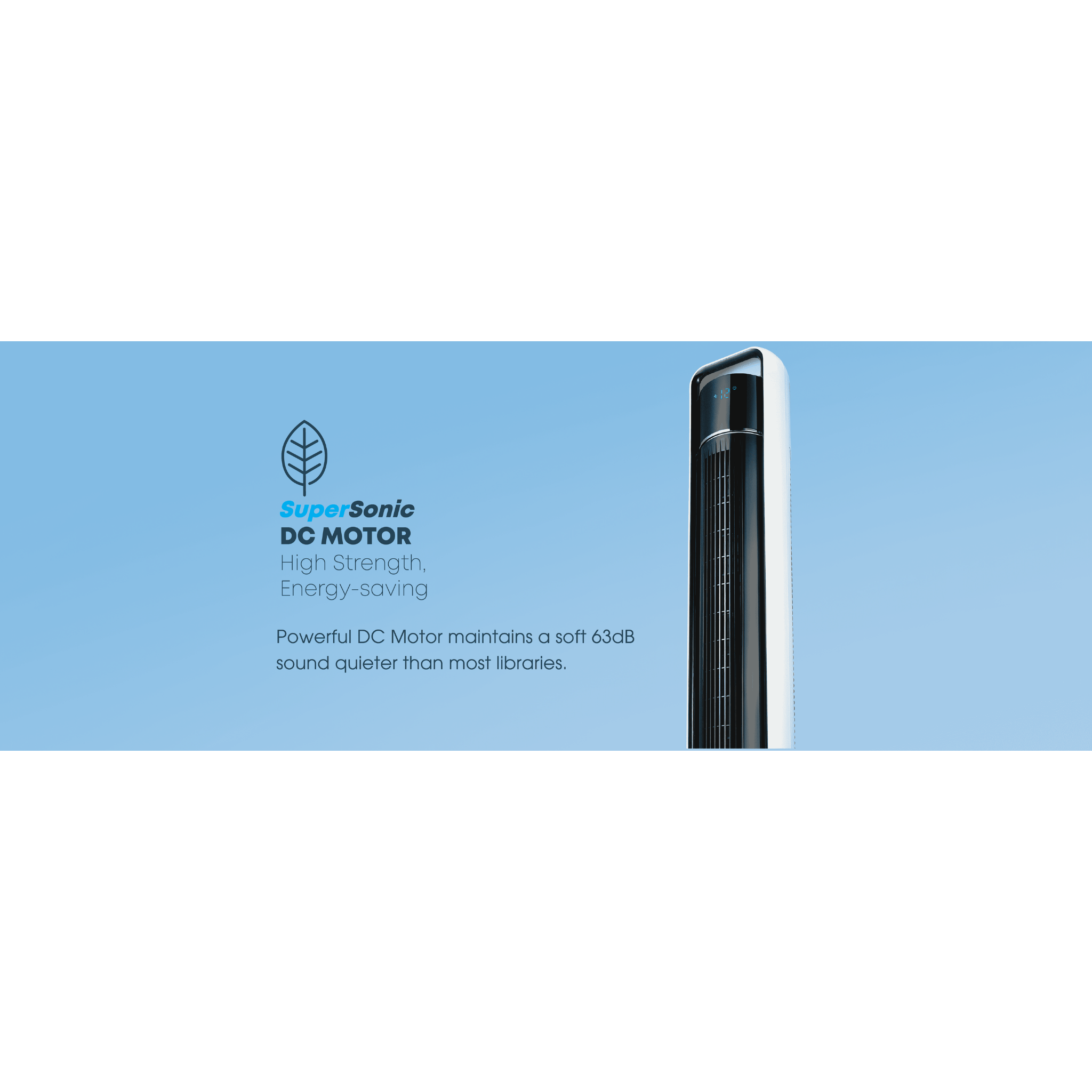 Alpha Breez DC Motor Tower Fan (Breez TWF10-DC)