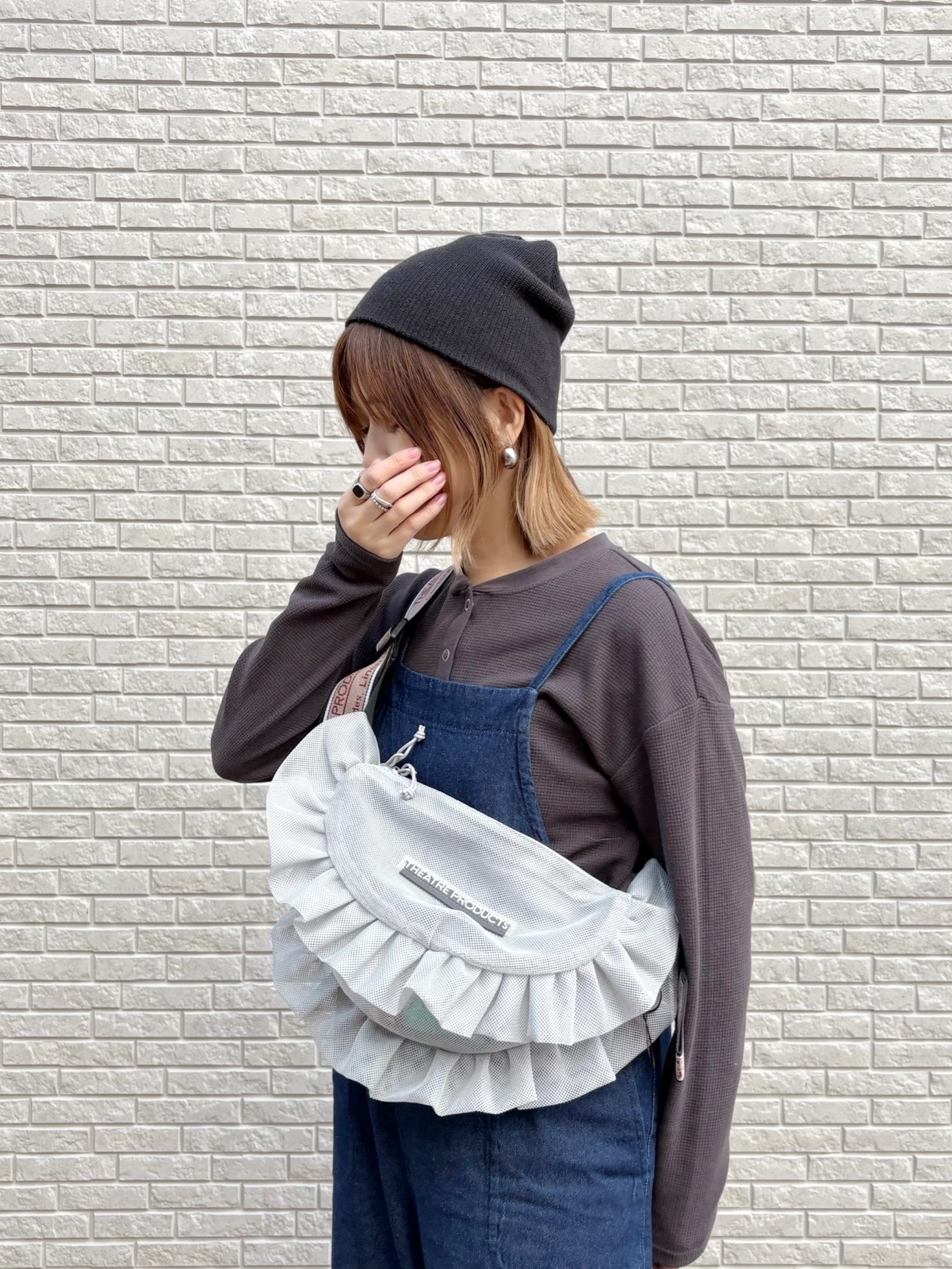 （予約產品)日本TP Ruffle網網斜孭袋