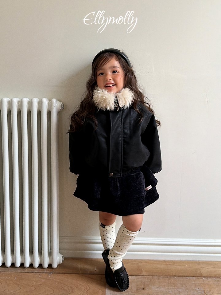 Ellymolly | Big-Collar Shearling Jacket