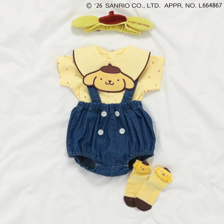 🇯🇵預訂 日本直送🇯🇵Apres les cours x Sanrio系列布甸狗立體公仔嬰兒襪