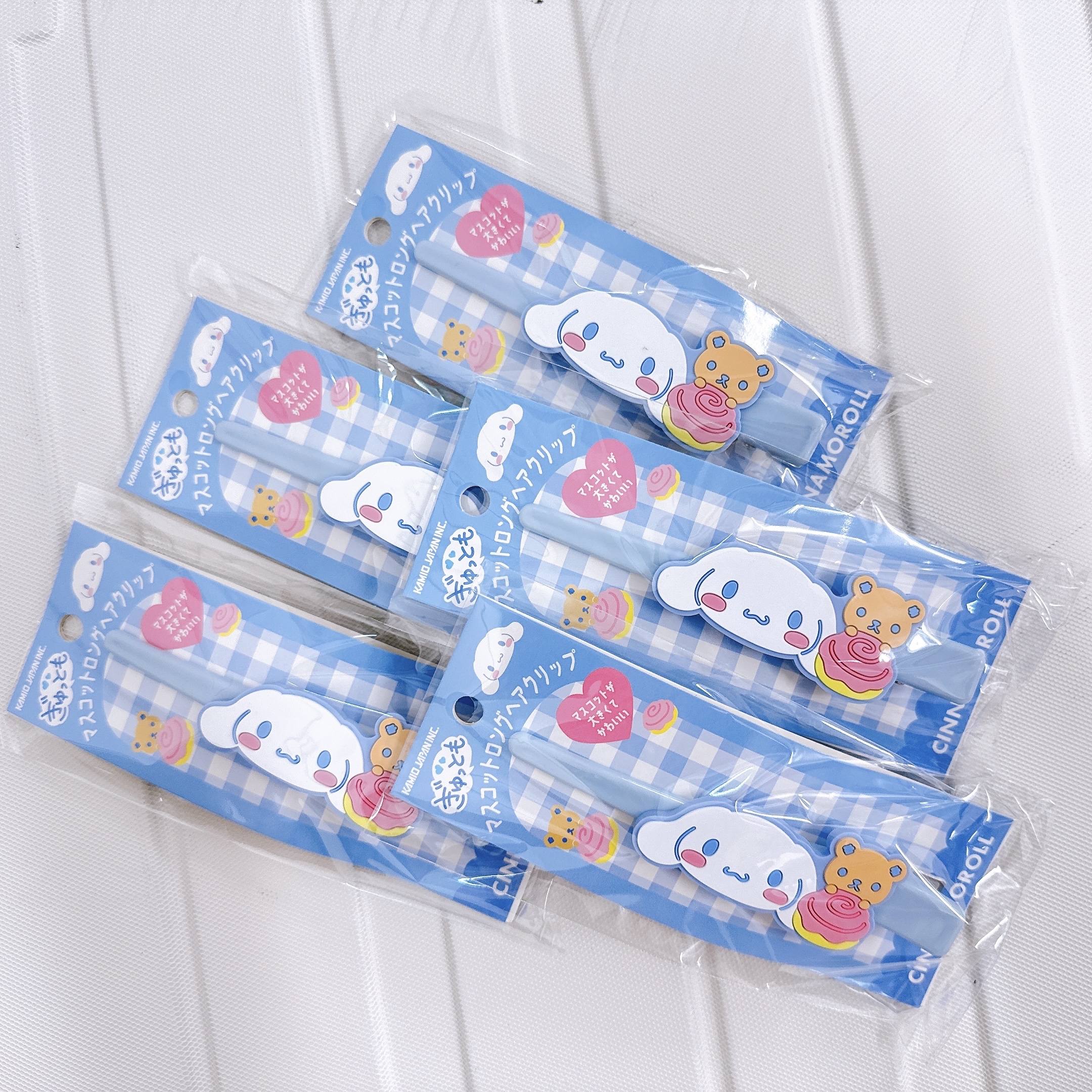 現貨｜日版 cinnamoroll加長髮夾🩵