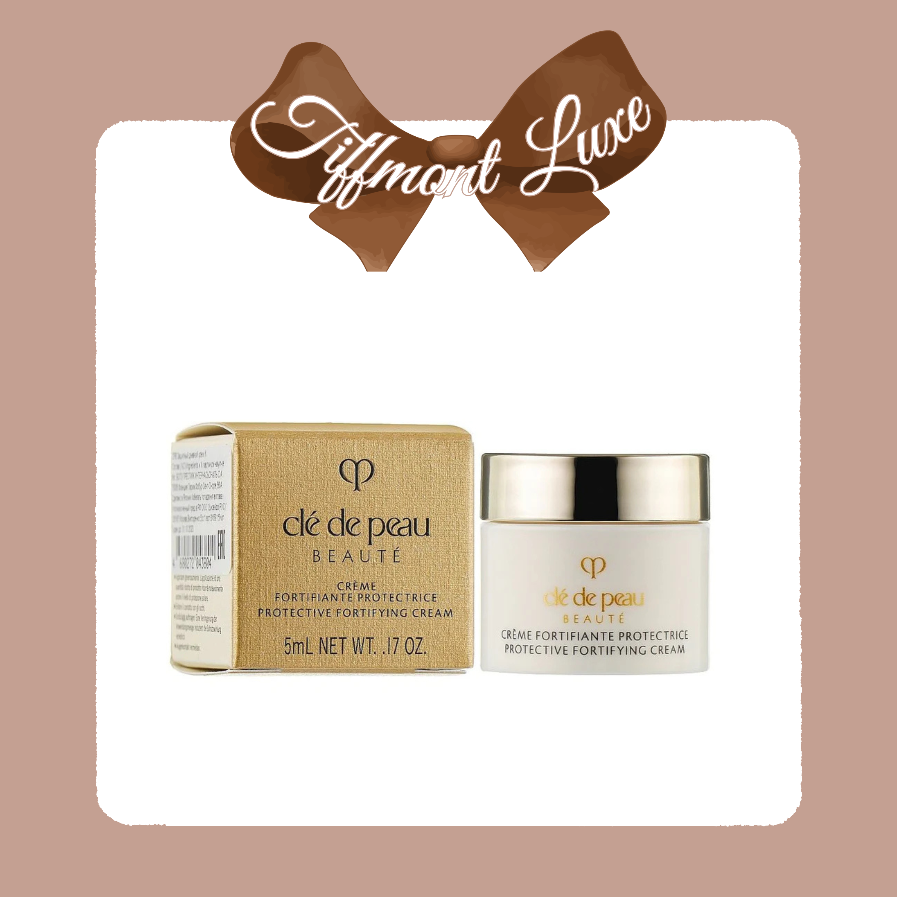 Sample Cle De Peau 鉑鑽日間防曬活膚乳霜 ADVANCED PROTECTIVE DAY CREAM SPF25 PA+++ 5ml