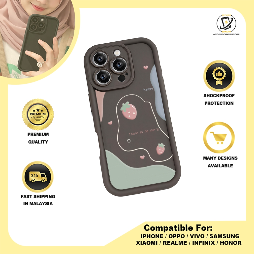 TPU DESIGN CASE PHONE FOR HONOR - DESIGN FOOD B