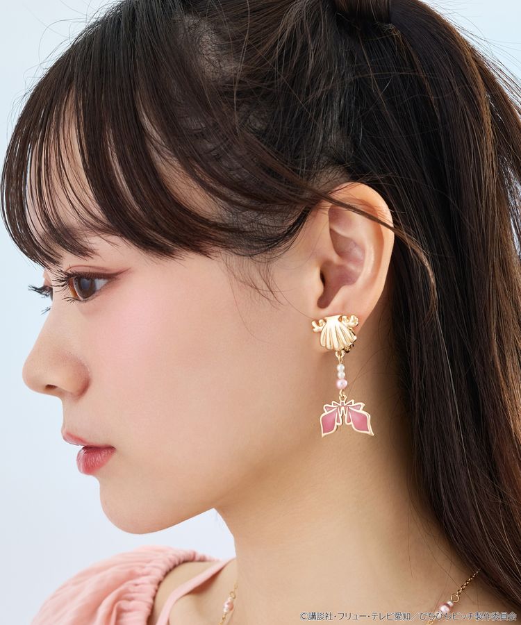 《Pre-Order》Clip-on Earring 耳夾｜唱K小魚仙 Pichi Pichi Pitch X earth Japan Label (26PP10-P)