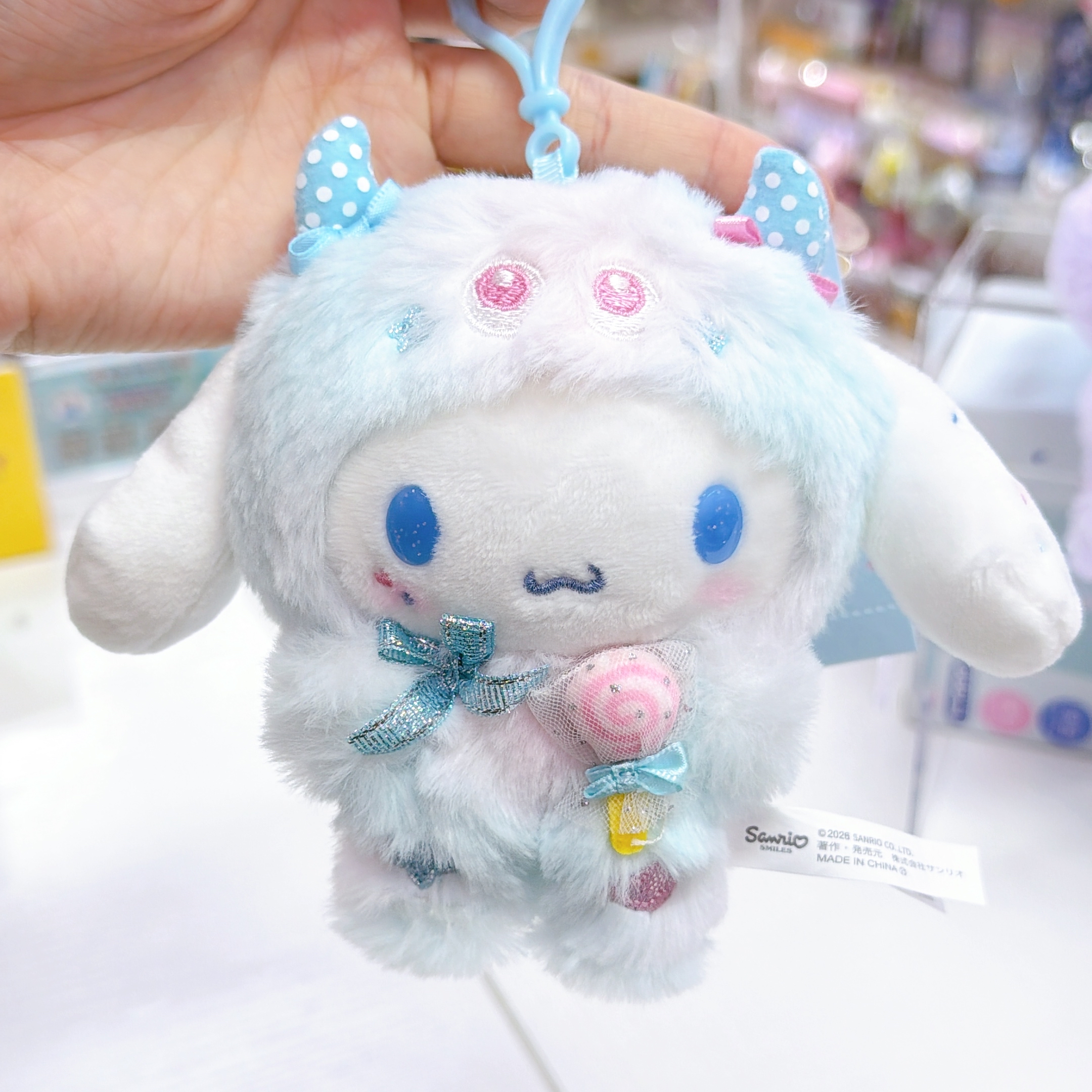日本直送sanrio 糖果色怪獸系列公仔掛飾
