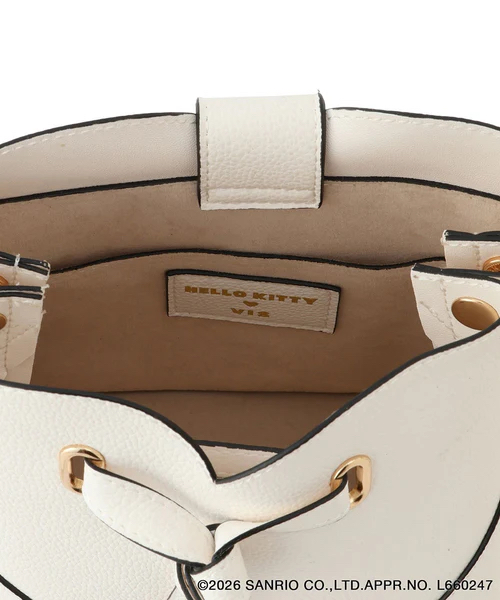 日本預訂📍日本VIS x Hello Kitty別注系列 - 大頭圖案斜咩袋 不包郵