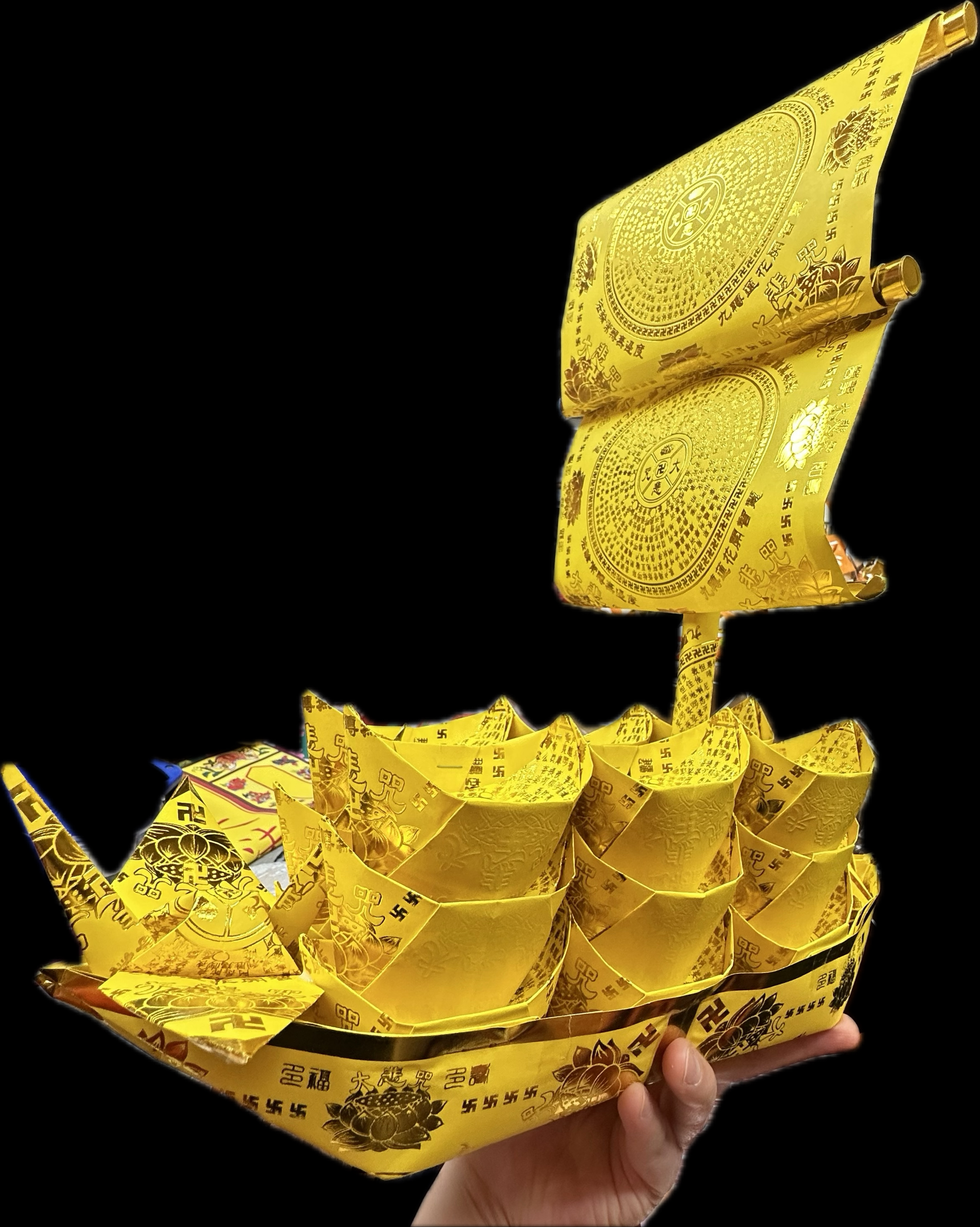 預訂2天 手工製作 大悲咒法船 寵物 先人 都可以用