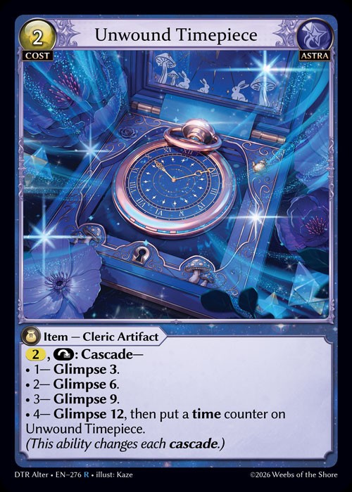 Unwound Timepiece / DTR-Alter-276 (R)
