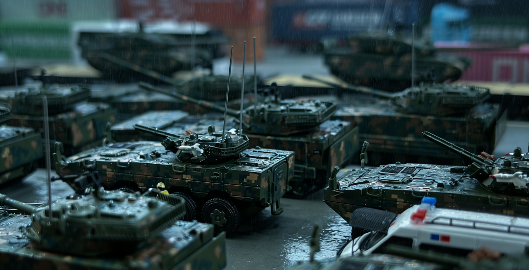 MINICITY N比例 (1:160) 軍事系列 中國08輪式步兵戰車