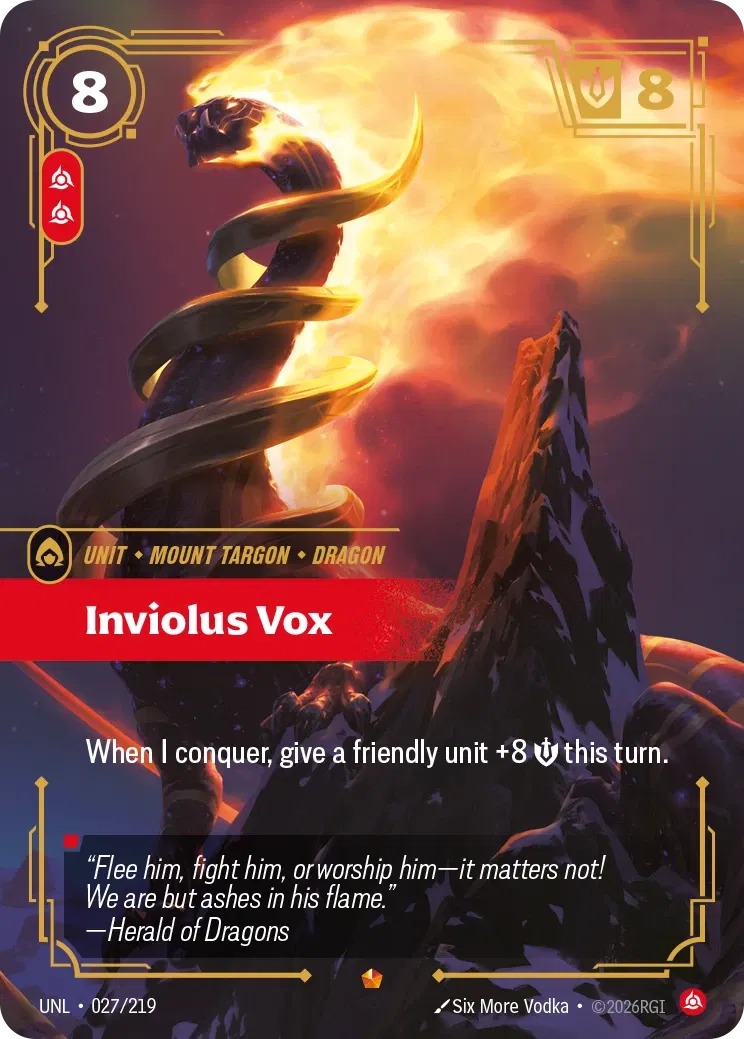 Unleashed - Epic - Fury Rune (Set 3)