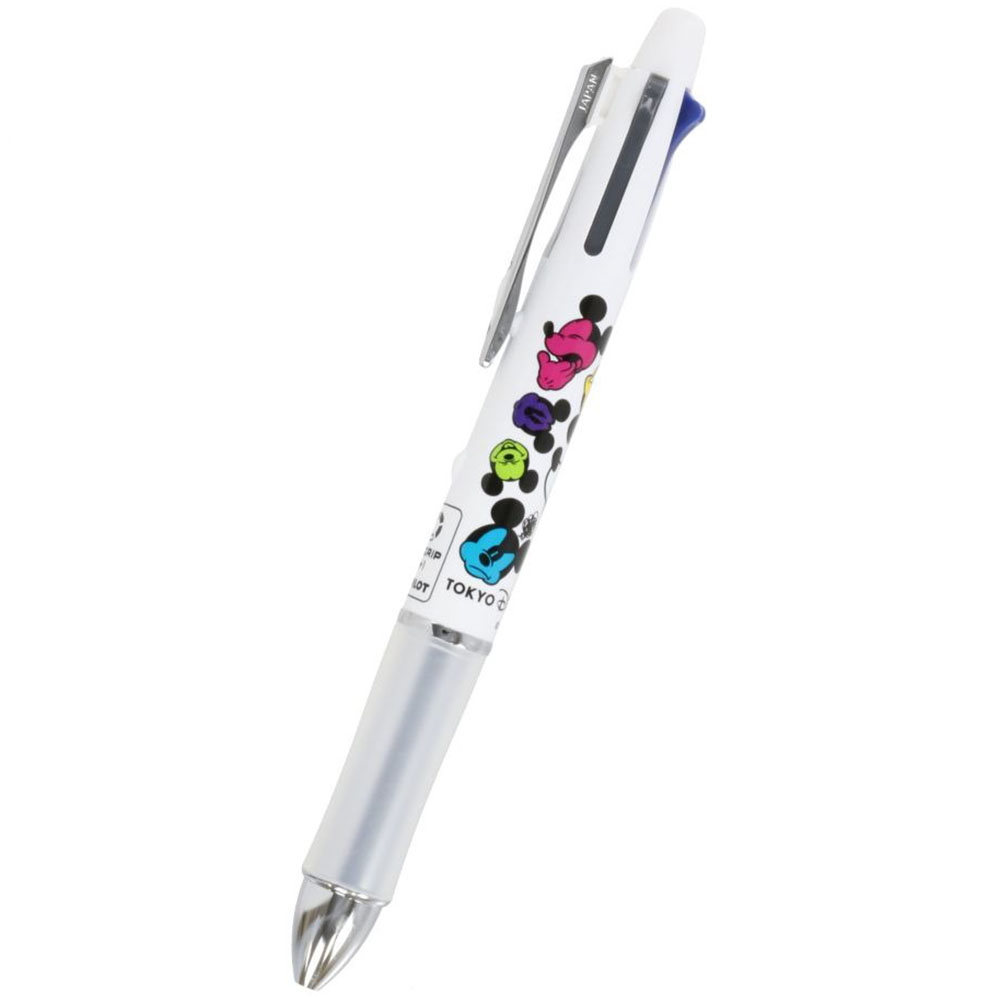 現貨｜【日本 Disney Store 限定】Mickey Mouse 米奇老鼠 Dr.Grip 4+1 日本製 多功能 5用筆 0.7mm 4色原子筆 + 0.5mm 鉛芯筆 059870