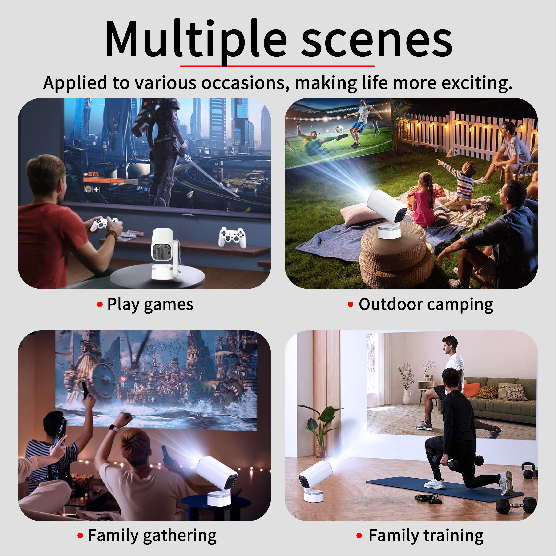 SAPPHIRE 4K YL03B 智慧投影機