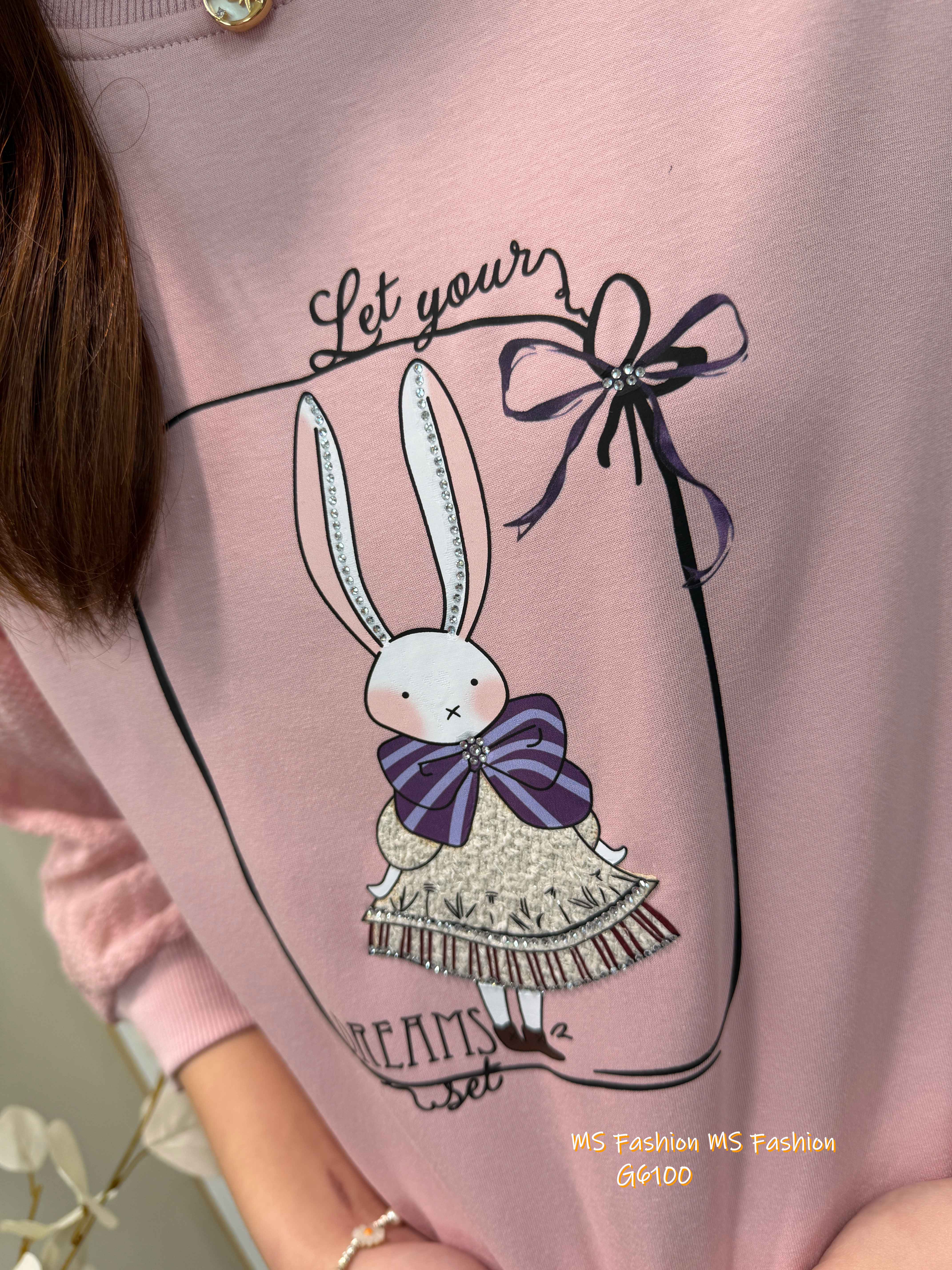 G6100 韓國🇰🇷可愛兔兔top