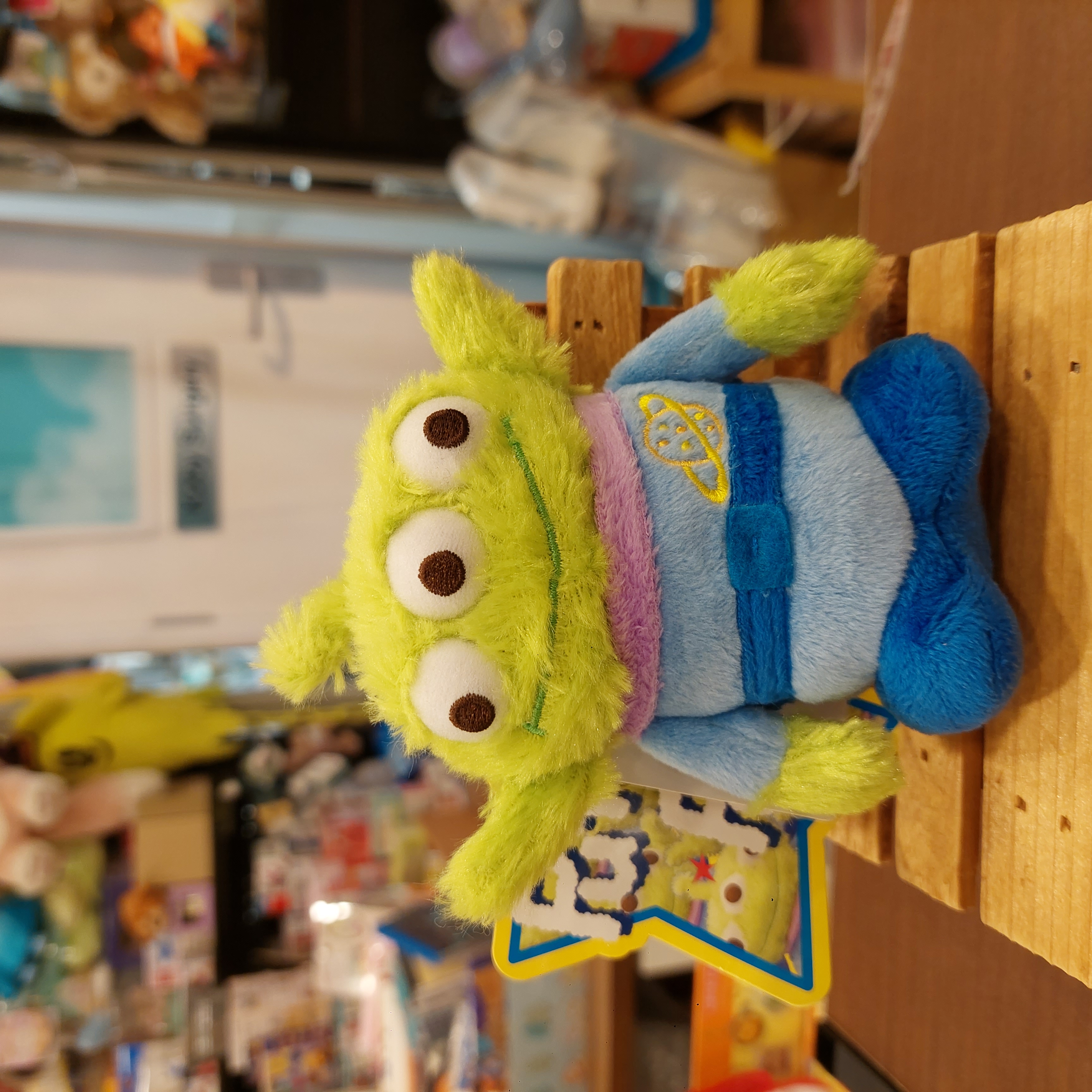 原裝日本 Toy Story Alien 三眼仔 Puff Puff 系列掛飾 