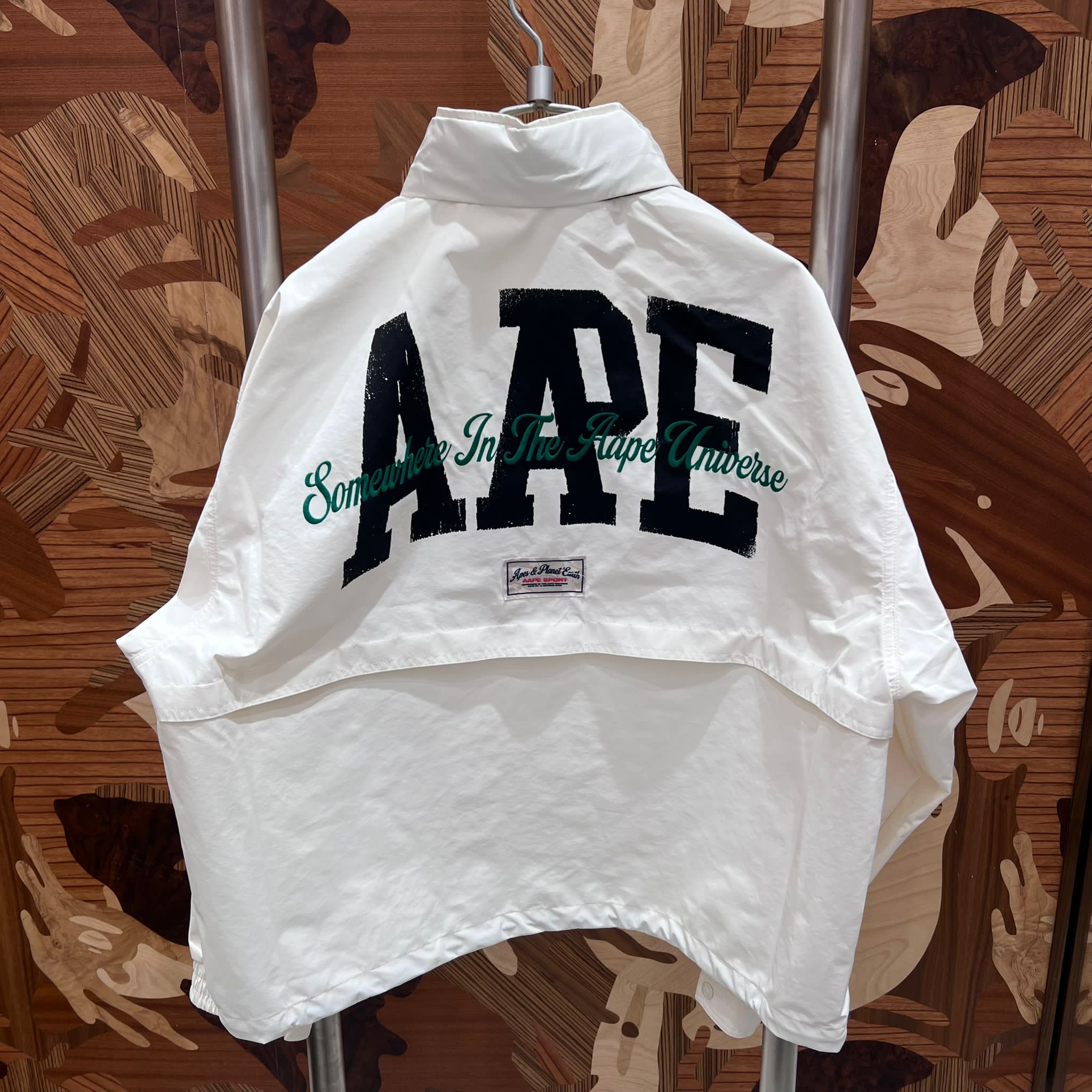 AAPE Moonface hooded jacket (D361)