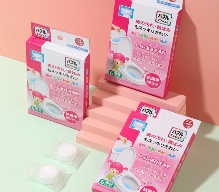 廁所去污抗菌除異味潔廁泡騰片20g*6粒 - 1件 現貨