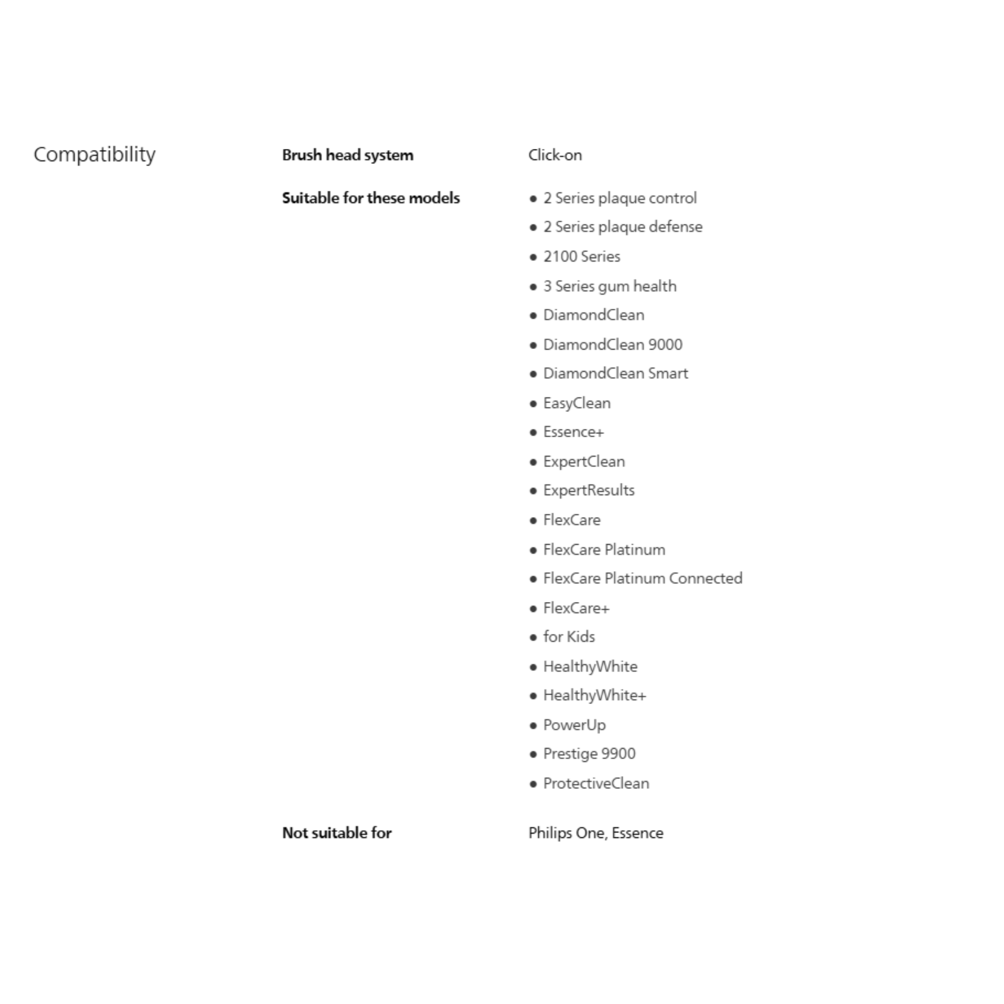 Philips Sonicare A3 Premium All-in-One Standard Toothbrush Heads White 2pcs (HX9092/67)