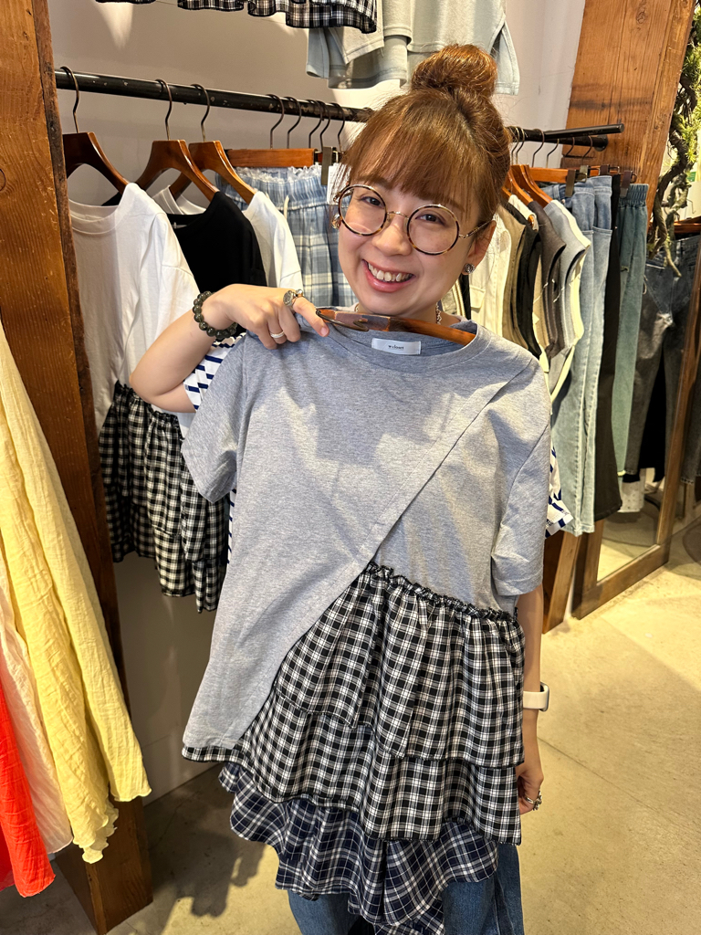 日本拼款格仔衫