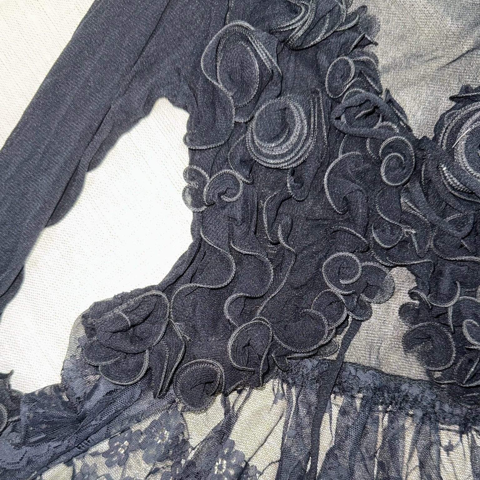 Romantic Victorian Lace Bolero Cardigan