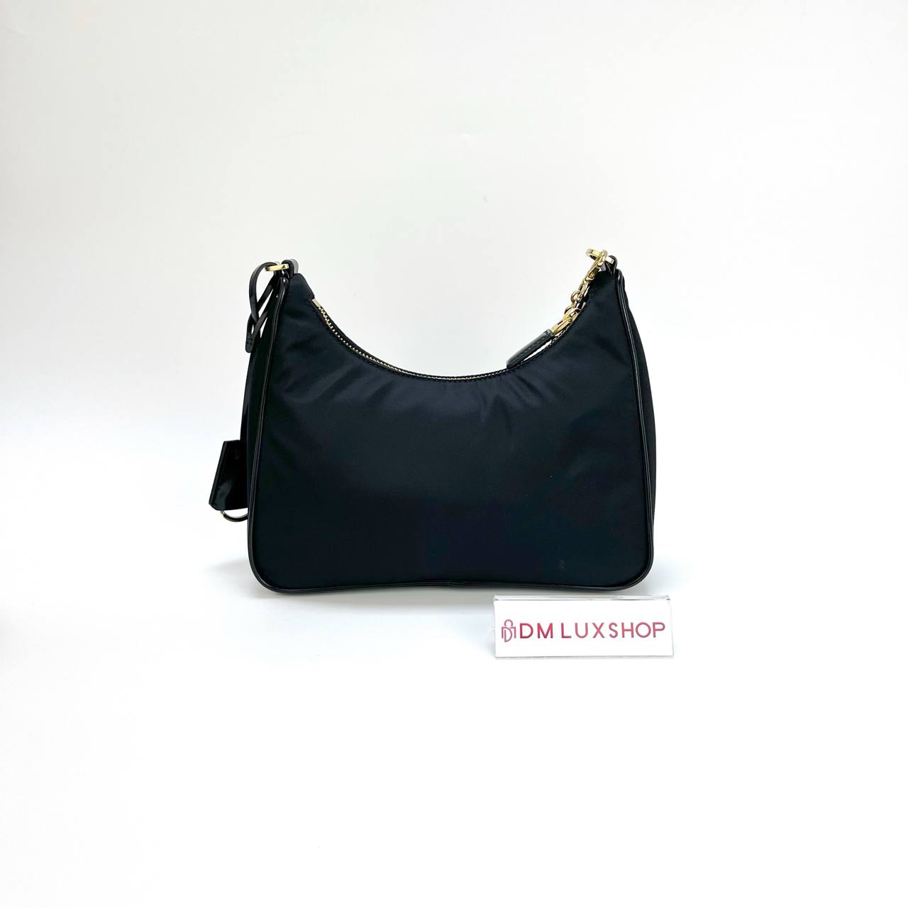 Prada Re-Nylon Brushed Leather Mini Bag