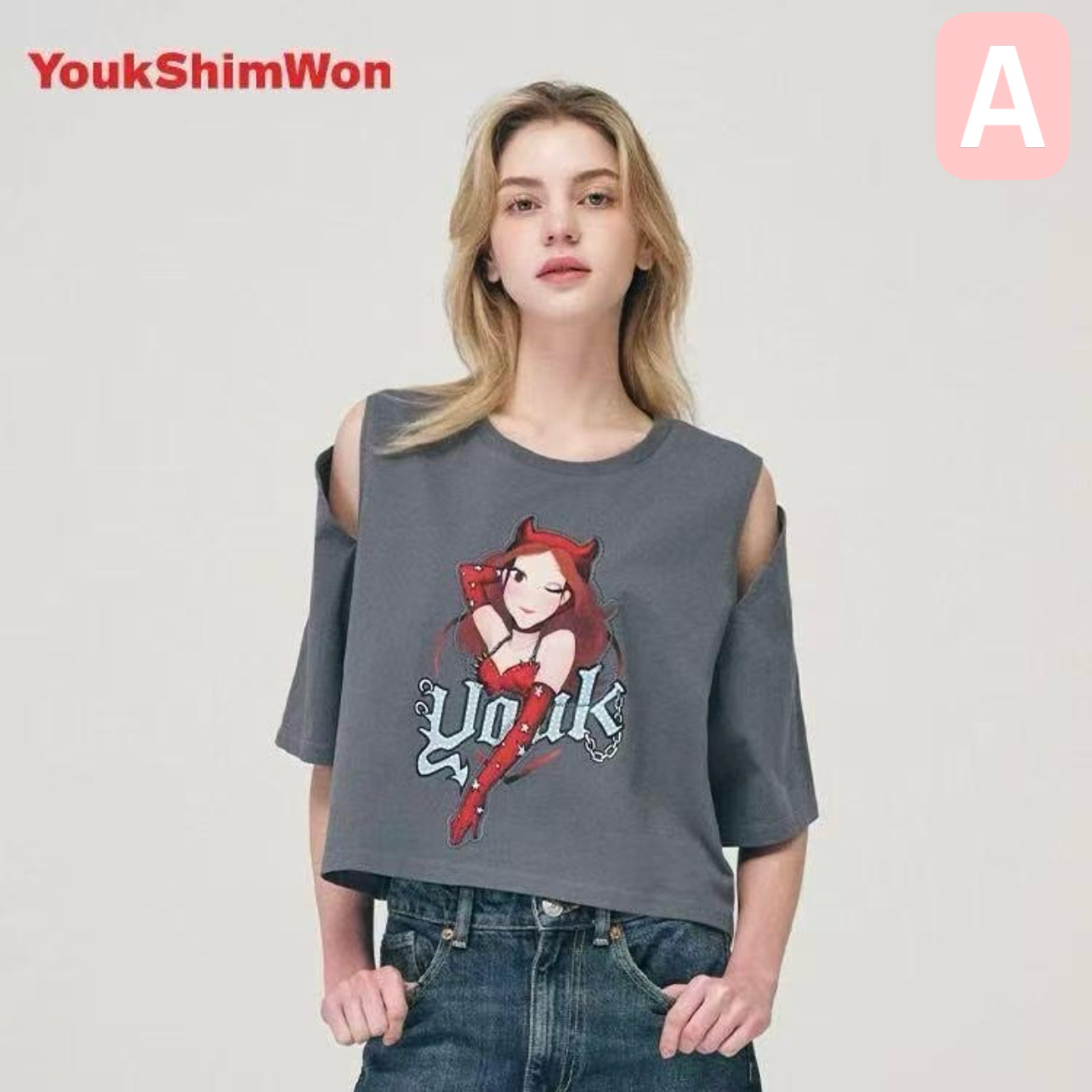 🇰🇷韓國Youkshimwon陸心媛短袖Tee