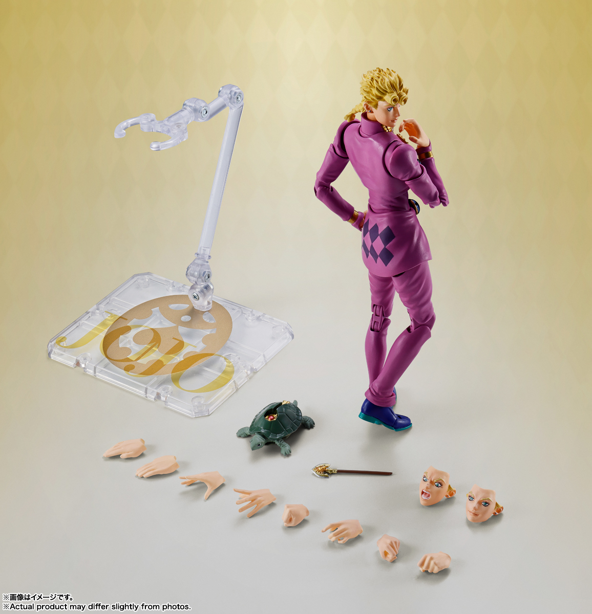 (預訂訂金 $200) (總價 $462) Bandai S.H.Figuarts JOJO的奇妙冒險 喬魯諾·喬巴拿 (行版) SHF Giorno Giovanna