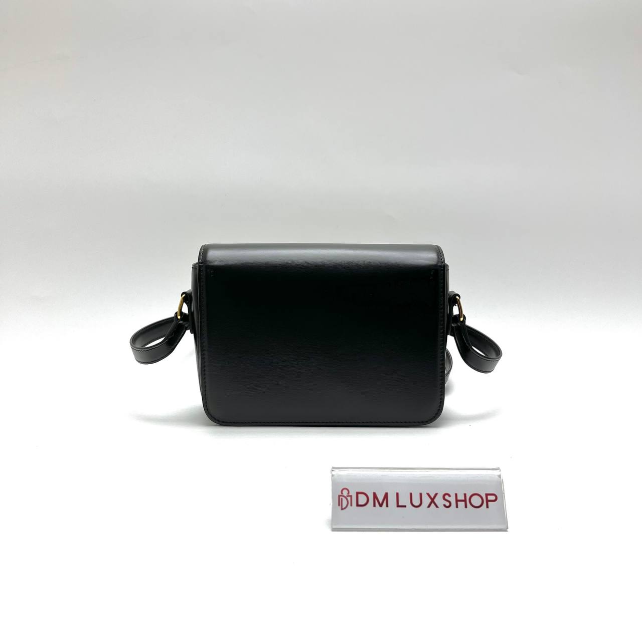 Celine Black Teen Triomphe Calfskin GHW