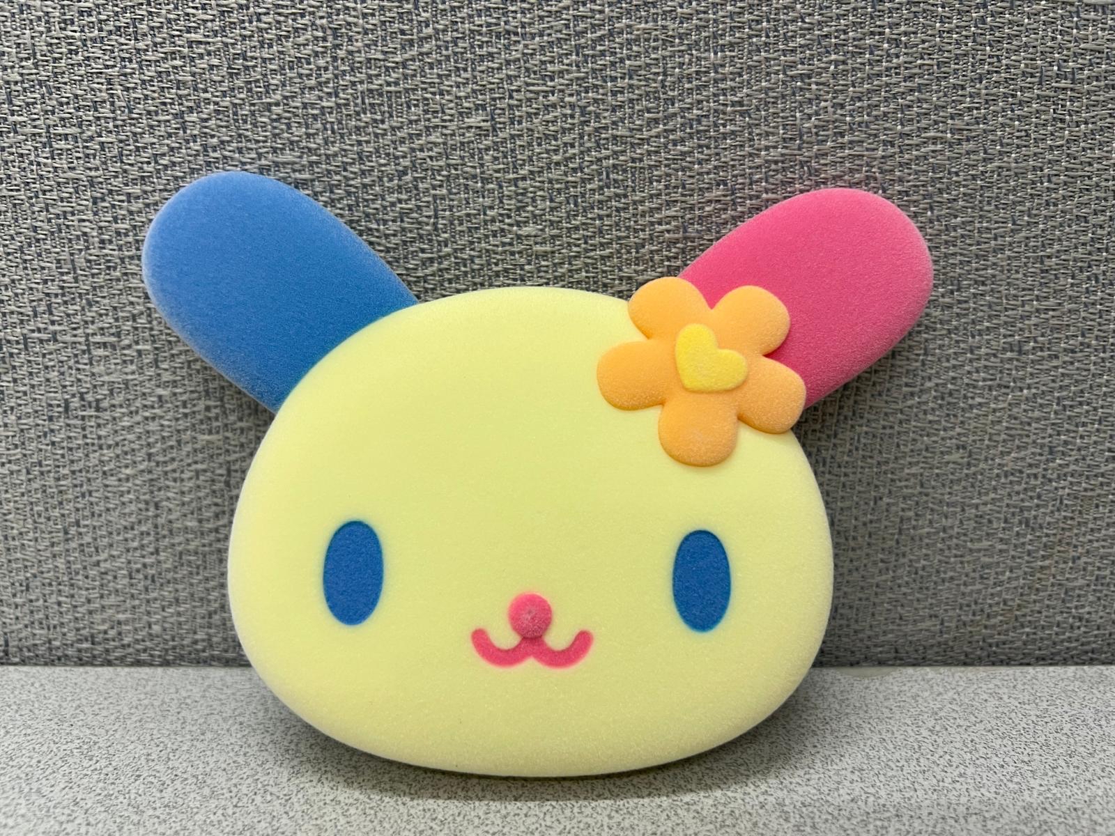 🎌日本直送🎌Sanrio卡通 植絨毛頭形摺鏡連梳