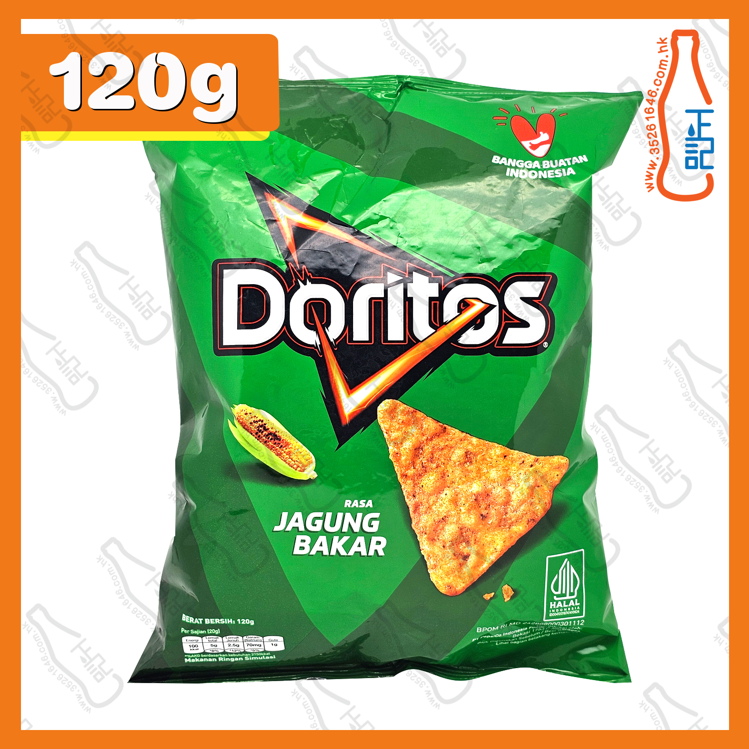 ==Doritos 烤粟米脆片 120g /包