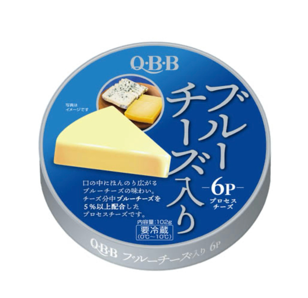 日本QBB芝士小食（6粒）