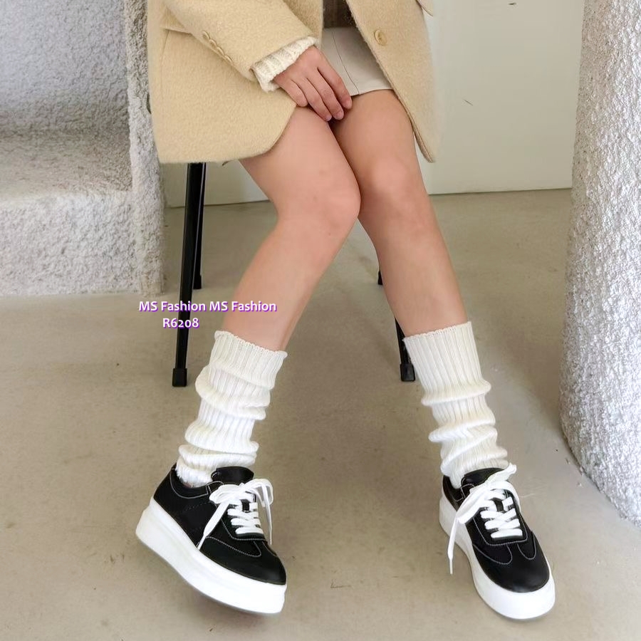 R6208 韓國🇰🇷真皮厚底sneakers